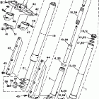 WR200RD Передняя вилка