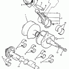 VMX 1200 Коленчатый вал и Поршень