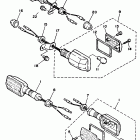 XT350D Поворотники