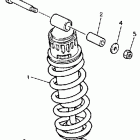 FZR600RD Амортизаторы задние