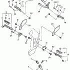 FZR600RD Подножки