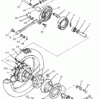 PW 80 Заднее колесо