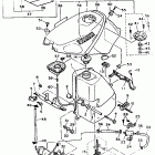 FZR 600RD Топливный бак