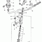 YZ 125 Задний торм цилиндр