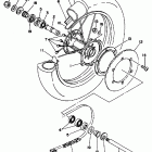 WR 500Z Заднее колесо