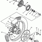 RT 180 Заднее колесо