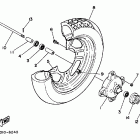 YSR 50 Переднее колесо