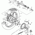 XT 600E Заднее колесо