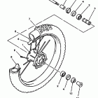 YZ 125 Переднее колесо