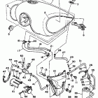 XV 1000 Топливный бак  (только шт. Калифорния)