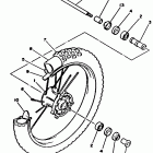 YZ 250 Переднее колесо