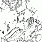 VMX12B/VMX12BC Крышка картера двигателя