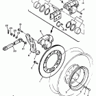 VMX 1200 Задний суппорт тормозной
