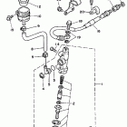 WR 250 Задний торм цилиндр