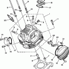 TRAILWAY-TW200BC/TW200B Головка цилиндра