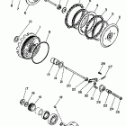 YSR 50 Сцепление