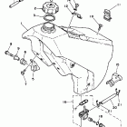 WR 250 Топливный бак