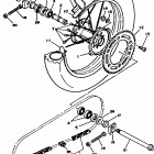 YZ 250 Заднее колесо