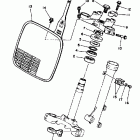 YZ 80 Рулевое управление