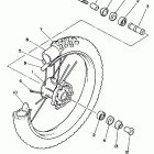 WR 250 Переднее колесо