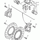 XV 1000 Передний тормозной суппорт