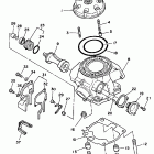 WR 250 Цилиндр и головка цилиндра