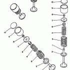 XT 350 Клапана