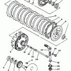 XT 350 Сцепление