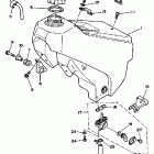 YZ 125 Топливный бак