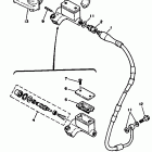 YZ 250 Главный тормозной цилиндр,передний