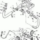 XV1100BC/XV1100B Выхлопная система