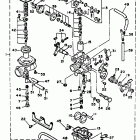 XT 350 Карбюратор (только шт. Калифорния)
