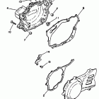 XT 350 Крышка картера двигателя