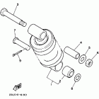 YSR 50 Амортизаторы задние
