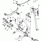 YZ 80 Подножки