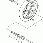 VMX12B/VMX12BC Переднее колесо