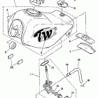 TRAILWAY-TW 200 Fuel tank (non-california)