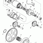 XT 600E Муфта стартера