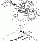 YZ 125 Заднее колесо