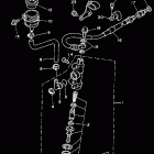 YZ 250WR Задний торм цилиндр