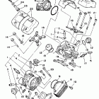 XV 250 Cylinder head (california model only)