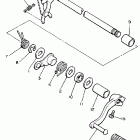 YX 600 Вал переключения