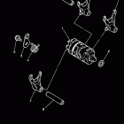 YZ 250WR Копирный вал