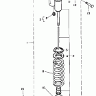 YZ 250 Амортизаторы задние