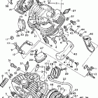 XV535A/XV535AC Головка цилиндра