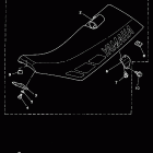 YZ 250WR Сидение