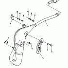 YZ 80 Выхлопная система