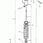YZ 125 Амортизаторы задние