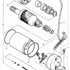 FZR 400 Стартер электрический