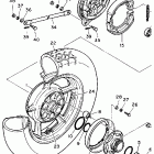 XV 1000 Заднее колесо